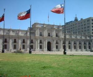 yapboz Palacio de La Moneda, Şili